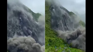 Fresh Flood Threat In Nepal: Landslide Blocks Chaulani River In Darchula | Video