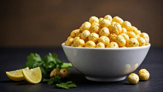 Keep A Bowl Of Lemon Coriander Makhana At Your Desk