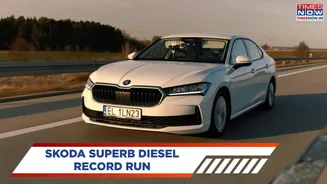 Skoda Superb Diesel Covers 2,831 Km On A Single Tank — Sets Guinness World Record