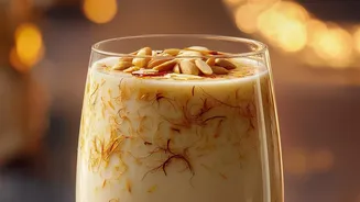 How Spiced Badam-Milk Blends Deliver Rich Healthy Fats And Protein For Long Festive Celebrations
