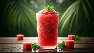 Viral 3-Ingredient Watermelon Mint Slushie Is Overrunning Our Feeds