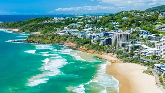 A Study Of Coastal Change And Surfing Waves Includes Surf Sites At Noosa And Santa Cruz