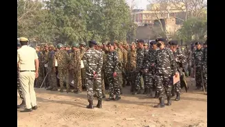 Delhi Police Seeks Extension Of 27,000 CAPF Jawans Amid Fears Of Prolonged Protests; 2,800 Troops Yet To Report
