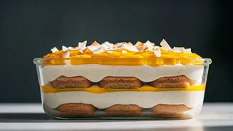 Tropical Vegan Tiramisu: A High-Protein Mango & Coconut Delight