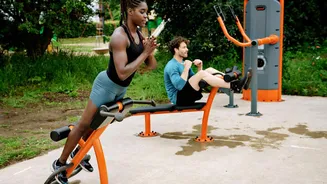 Does outdoor yoga boost flexibility more than garden calisthenics?