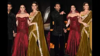 Kabir Bahia Can’t Stop Admiring Kriti Sanon At Nupur-Stebin’s Reception