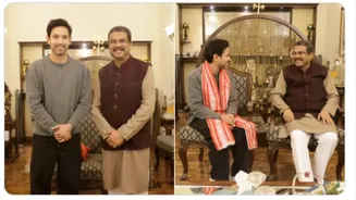 Vikrant Massey, Dharmendra Pradhan Exchange Ideas on Making Classrooms More Creative