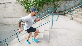 Why fitness experts root for stairs workouts