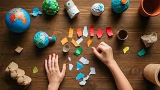 5 Fun & Eco-Friendly Crafts for Kids This Earth Day: Upcycle and Create!