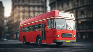 Mumbai's Historic Red Buses: India's Oldest Public Transport System Turns 98!