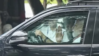 PM Modi Stays Back at Delhi Airport, Delays Departure By 45 Mins To Avoid Inconveniencing NEET Candidates