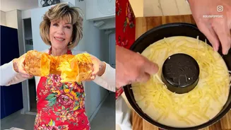 Bolo de pão de queijo da Silvia Poppovic