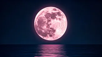 April's Enchanting Pink Moon: Peak Views, Origins, and Celestial Companions