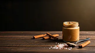 Your Essential Pantry Hack: Pink Salt Cinnamon Almond Butter Mix