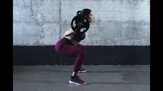 Pegada no agachamento livre com barra: veja dicas para fazer o exercício