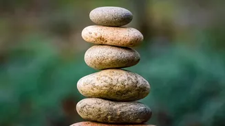 Outdoor Activity Adds Important Context To Stone Balancing As A Focus And Coordination Activity
