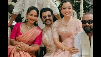 Rashmika Mandanna Sits On Vijay Deverakonda’s Lap In A Viral Photo From A Wedding, Fans Call Them Cute