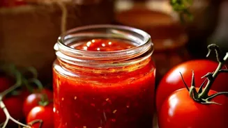 Clean Jars And Refrigeration Matter For Freshly Made Tomato Sauce