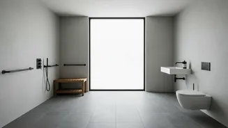 An Accessible Bathroom Needs Enough Turning and Transfer Space