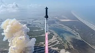 SpaceX Launches Biggest-Ever Starship V3 Rocket For NASA Artemis Moon Missions