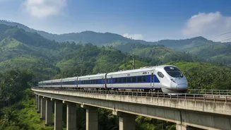 Railways Put a 20-Coach Vande Bharat Through Western Ghats Trials