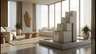 Placement Matters More than Size When Bringing a Water Feature Indoors