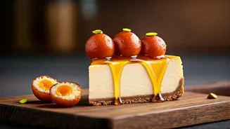 Gulab Jamun Cheesecake Is Always A Good Idea