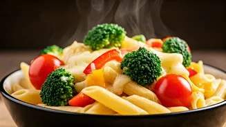 Delightful Cheesy Pasta with Vegetables: A Delicious Guide