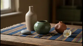 Textiles, Ceramics And Small Finds Give A Home A More Personal Story