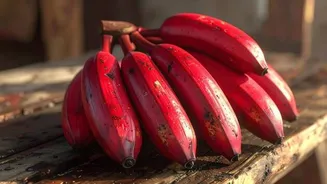 Surprising health benefits of red bananas