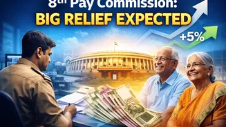 8th Pay Commission: BIG RELIEF EXPECTED in January ! DA Hike Up to 5% on Cards - For Central Govt Employees, Pensioners