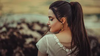 Try these ponytail styles for an elegant look