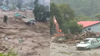 Arunachal Pradesh flash floods: One dead, four missing after cloudburst devastates Potin area