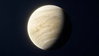 What Changed In Venus Lost Moon: Simulations Suggest Venus's Slow Rotation Could Have Pulled A Former Moon Back Into The Planet
