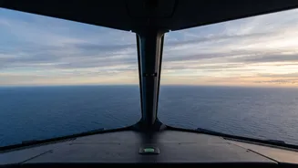 What Happens When A Flight Crew Faces A Crisis Above A Remote Area?
