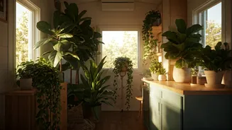 Plants Turn Tiny Homes Into Calmer Spaces