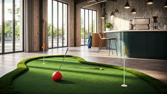 Bengaluru's Google Ananta Office: A Peek into Coffee, Mini-Golf, and Culinary Delights