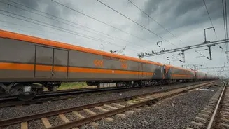 India debuts 1st Vande Bharat Freight EMU in Kota, Rajasthan