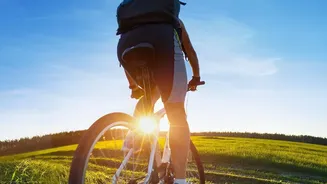 A Gentle Cycle Can Provide Distance From Screens and Indoor Routine