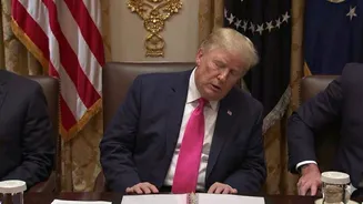 ‘It’s boring as hell’: Donald Trump on why he slept during cabinet meetings