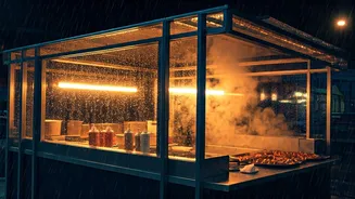 Street Food Scenes Get Rainy Upgrade