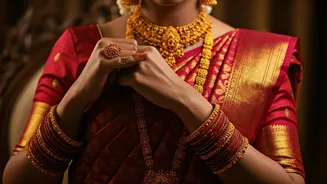 The Regal Kodava Bride: Unveiling Coorg's Royal Wedding Saree Traditions and Jewellery