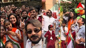 Prosenjit Chatterjee: প্রজাতন্ত্র দিবসে ঋতাভরীর স্কুলে হাজির প্রসেনজিৎ চট্টোপাধ্যায়! সময় কাটালেন বিশেষভাবে সক্ষম শিশুদের সঙ্গে