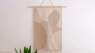 Oversized Textiles: Can Turn A Blank Wall Into A Large Soft Focal Point Without Losing Sight Of With Proportion Doing Most Of The Design Work
