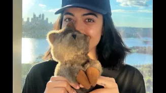 Rashmika Mandanna Shares Heart Gesture For Fans As Her Debut Film Kirik Party Completes 9 Years