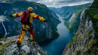 Ever tried base jumping?