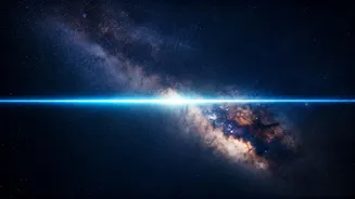 Appreciate Majestic Cosmic History: Star Beams Traveled Here For Centuries