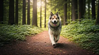 Pet Parents Are Choosing Forest Trails With Dogs