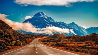 Love scenic drives? Head to New Zealand's South Island