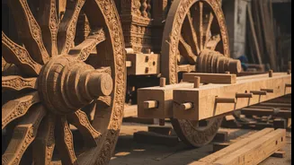 Why traditional physics remains unchanged in building modern Puri Rath Yatra wooden structures